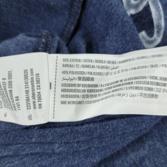 Hollister Shirt Women's Small Blue Surfing Co Graphic Tee Short Sleeve Top Adult - Picture 14 of 14